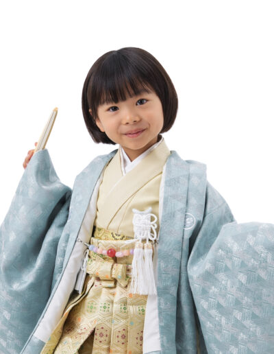 七五三５歳男の子扇子
